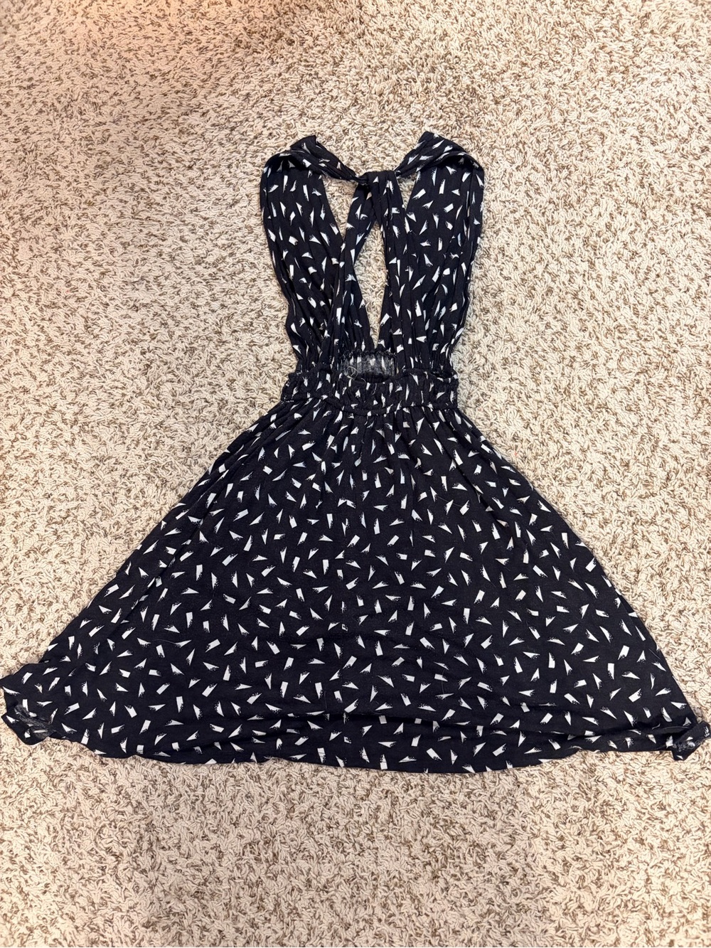 Lux Black and White Dress